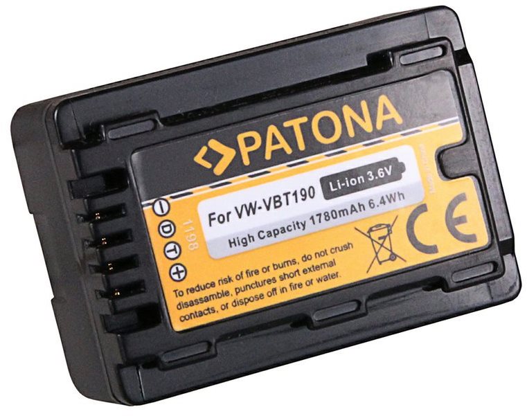 PATONA pro Panasonic VBK180 1790mAh Li-Ion