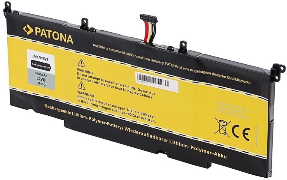 Patona pro Asus S5V/ZX60V 3400mAh Li-Pol 15,2V B41N1526