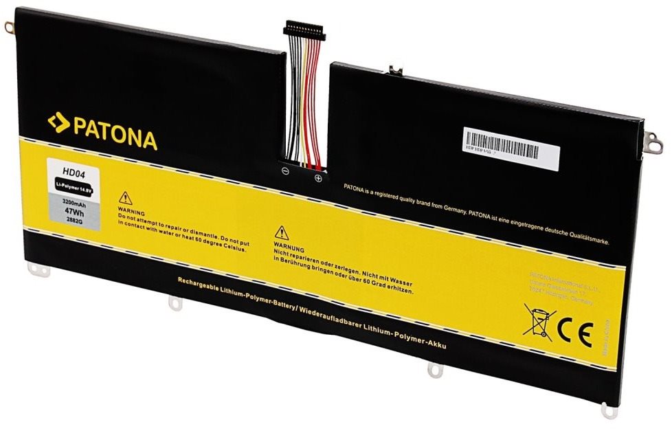 Patona pro HP Envy Spectre XT 13 3200mAh Li-Pol 14,8V HD04XL