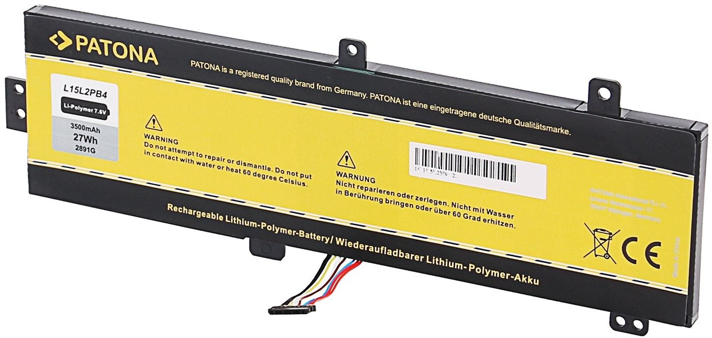 Patona pro LENOVO Ideapad 310-15IBK 4100mAh Li-Pol 7,6V L15L2PB4