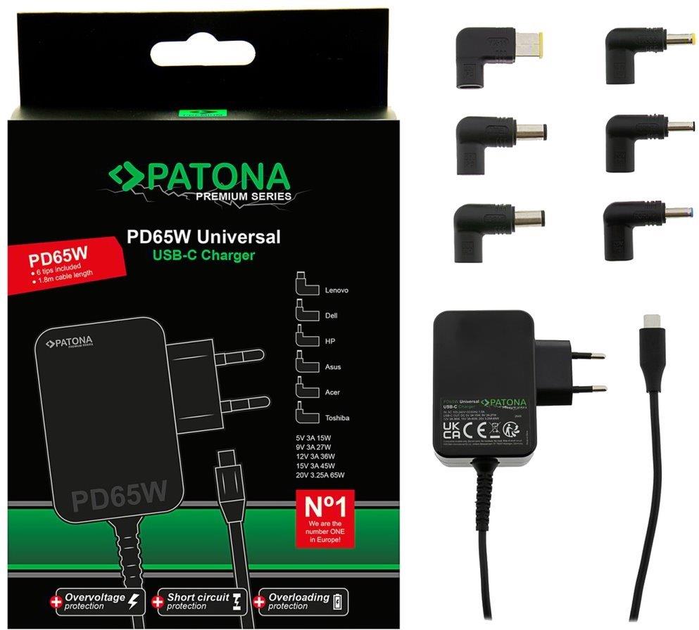 PATONA k ntb UNI 65W PD USB-C + 6 konektorů