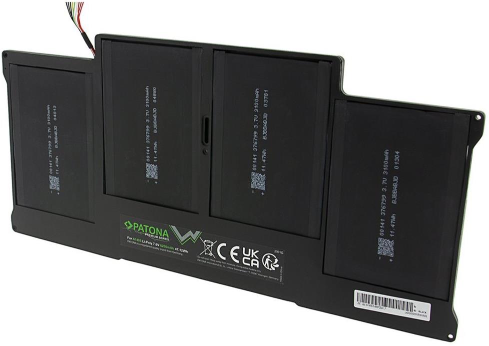 PATONA baterie pro Apple MacBook Air 13" 6200mAh Li-Pol 7,6V A1466 + nářadí
