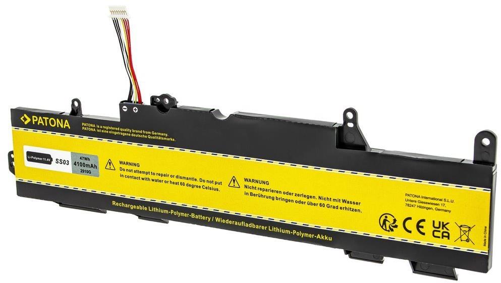 PATONA pro HP 840 G5/G6 4100mAh Li-Pol 11,55V SS03XL