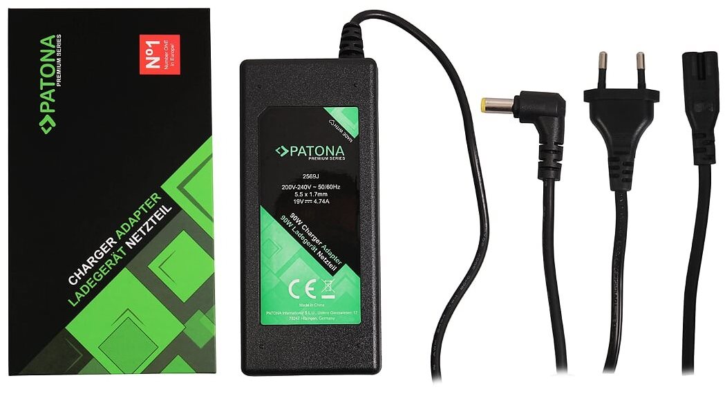 PATONA k ntb 19V/4.74A 90W/ konektor 5.5x1.7mm