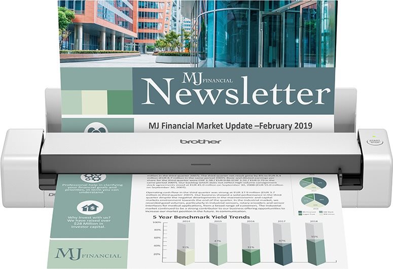 Brother DS-740D - kompaktní skener s vysokým rozlišením