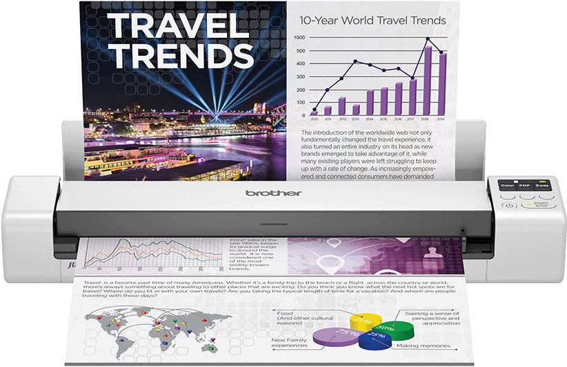 Skener Brother DS-940DW v moderním designu