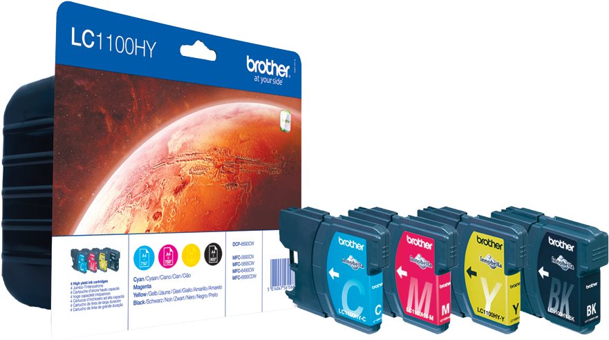 Inkoust Brother LC-1100HY VALBP