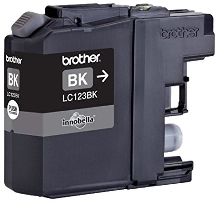 Brother LC-123BK černá - spolehlivý a vysoce kvalitní inkoustový kurzor