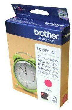 Profesionální inkoust Brother LC-125XLM purpurová