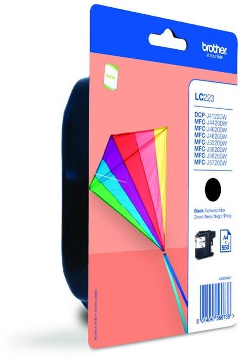 Inkousty Brother LC-223BK černá