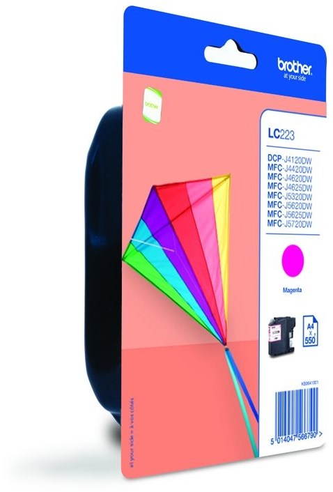 Brother LC-223M purpurová