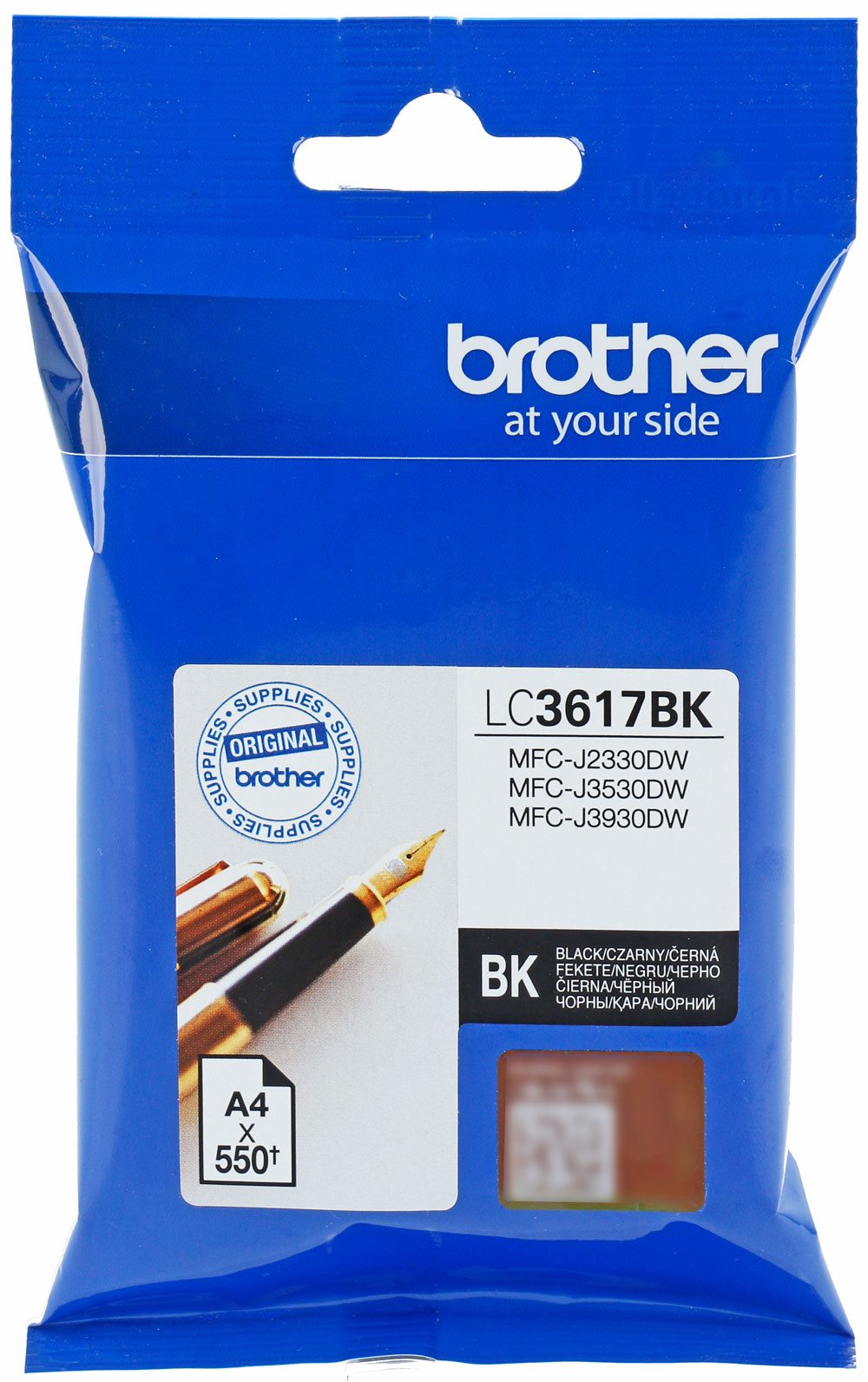 Brother LC-3617BK černá, inkoust pro tiskárny a skenery od Brother