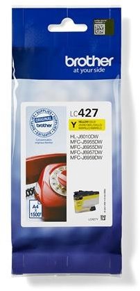 Brother LC-427Y žlutá - kvalitní inkousty pro vaše tiskárny