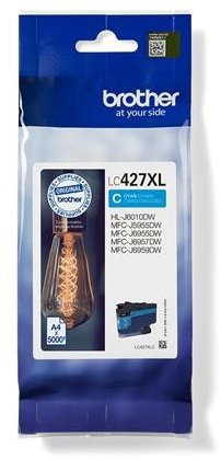 Brother LC-427XLC azurová inkoustová kazeta