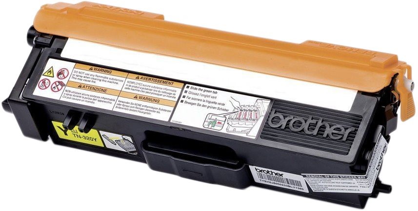 Žlutý toner Brother TN-320Y pro kvalitní tisk