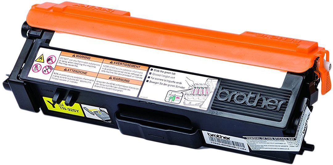 Žlutý toner Brother TN-325Y pro kvalitní tisk