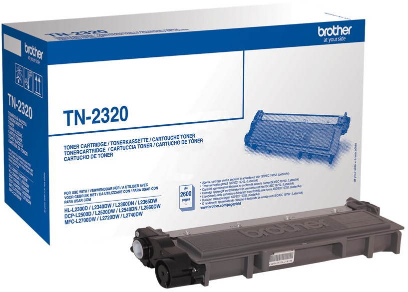 Brother TN-2320 černý toner pro kvalitní tisk