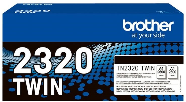 Brother TN-2320TWIN černá