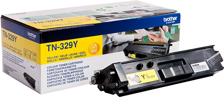 Toner Brother TN-329Y žlutý pro kvalitní tisk