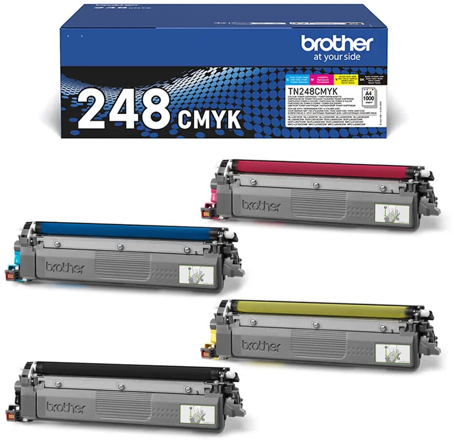 Brother TN-248VAL multipack tonerů pro tiskárny.