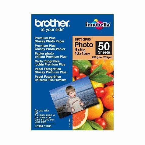 Brother BP71GP50 Premium Glossy - výjimečná kvalita a vysoká rychlost tisku