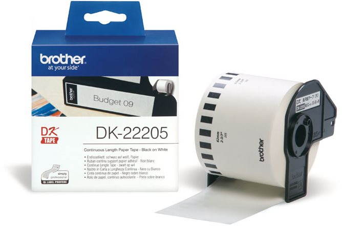 Brother DK 22205 - Tiskárna s vysokou kvalitou tisku