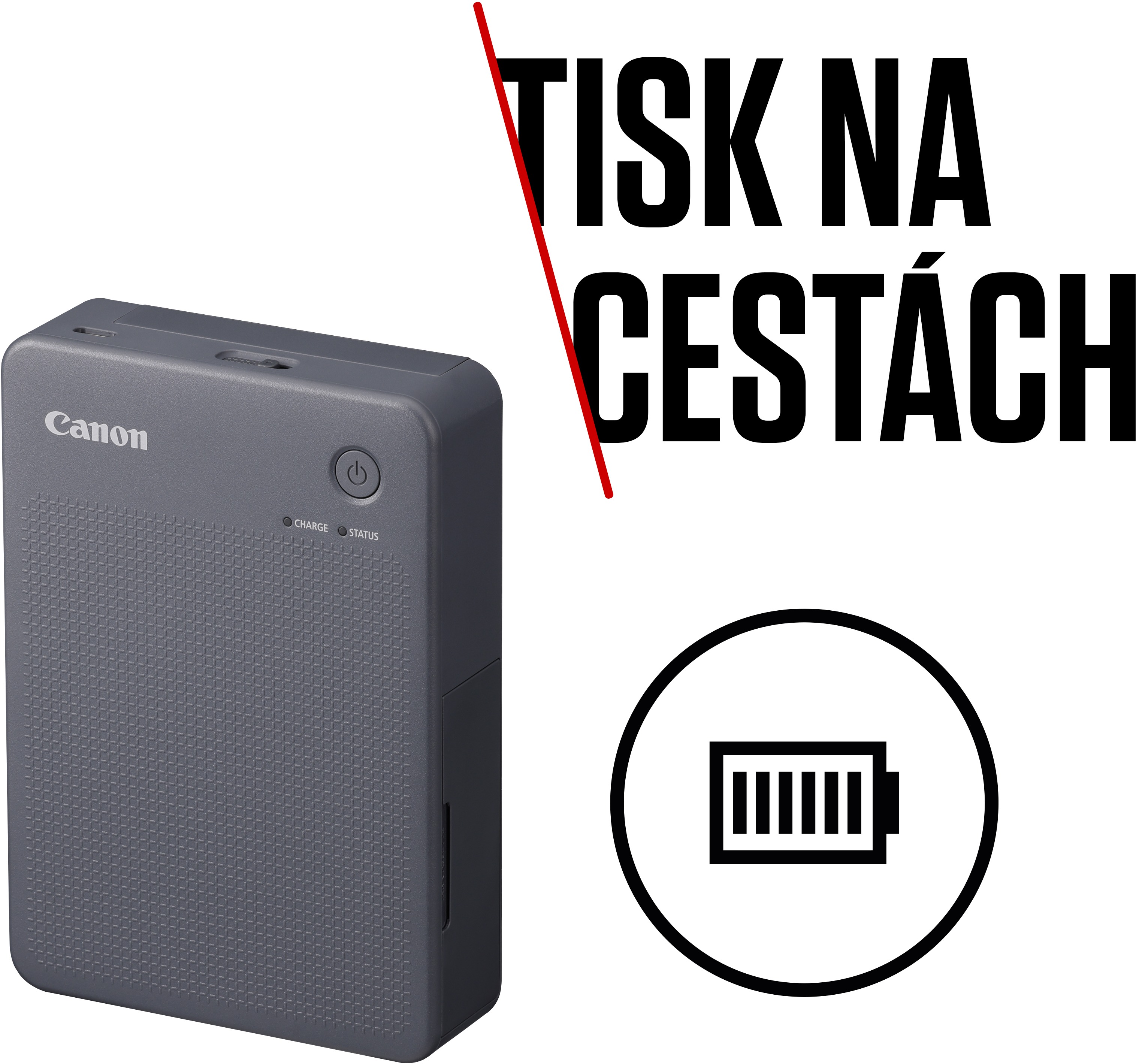 Canon SELPHY Square QX20 šedá tiskárna