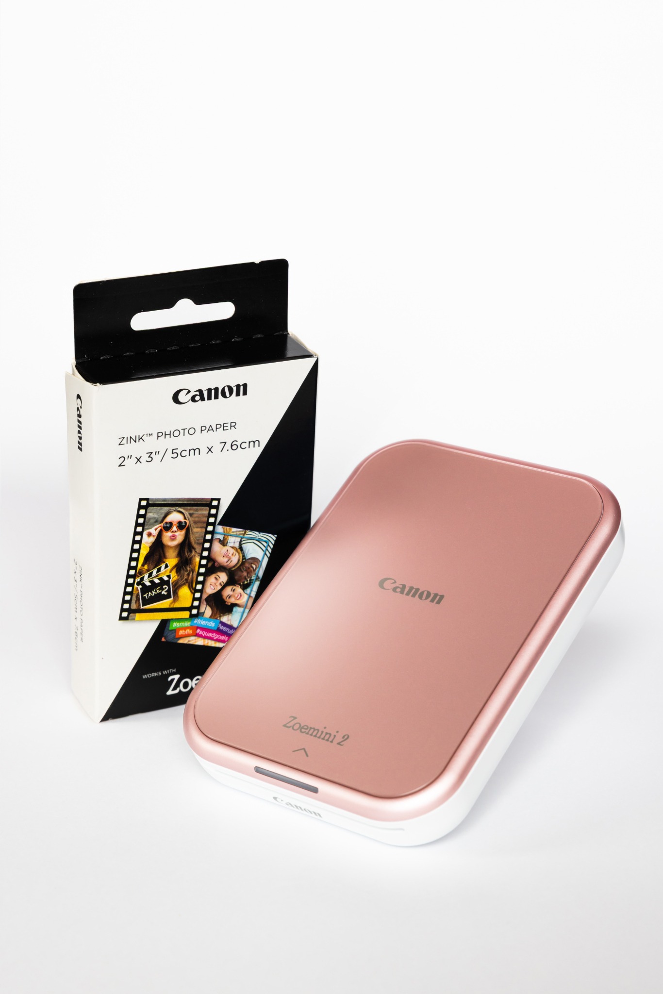 Canon Zoemini 2 rose gold + 30 papírů