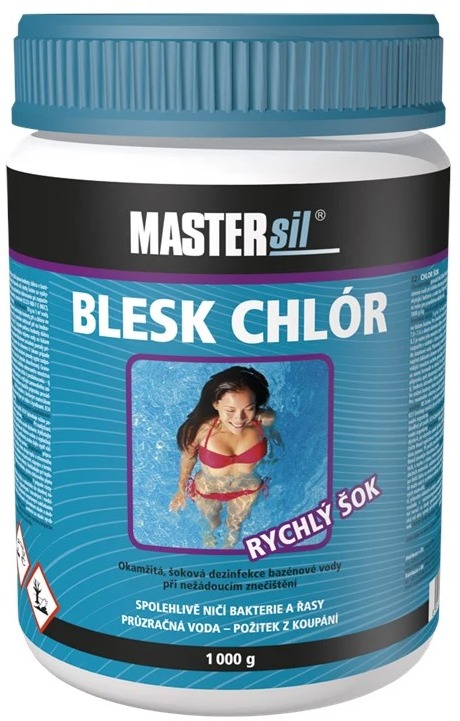 MASTERsil Blesk Chlor - rychlý šok, 1 kg