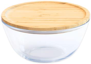 Pebbly PKV-012 Skleněná dóza na jídlo, 1,6 l
