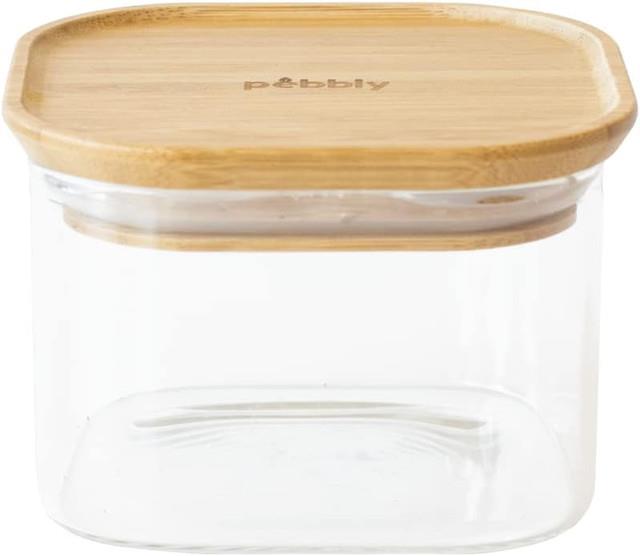 Pebbly PKV-042 Skleněná dóza, 500 ml