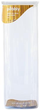 Pebbly PKV-046 Skleněná dóza, 2,2 l