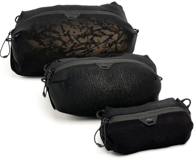 Peak Design Ultralight Mesh Packing Cube - BUNDLE - XXS-XS-S - Black