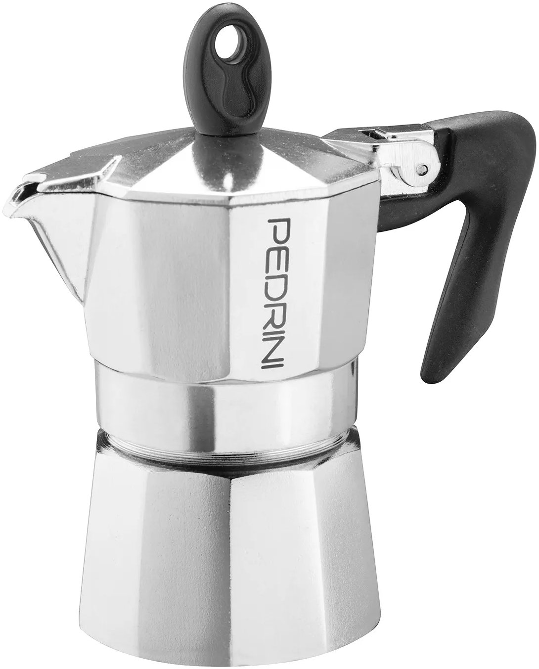PEDRINI KAFFETTIERA Moka konvička hliníková 1 porce 50 ml