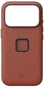 Peak Design Everyday Case Slimlink iPhone 18 Pro - Redwood Clarino