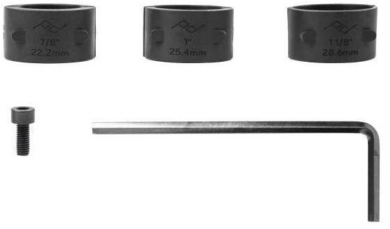 Peak Design Mobile - Motorcycle Mount - Bar Collar and Screw Set - Replacement Part