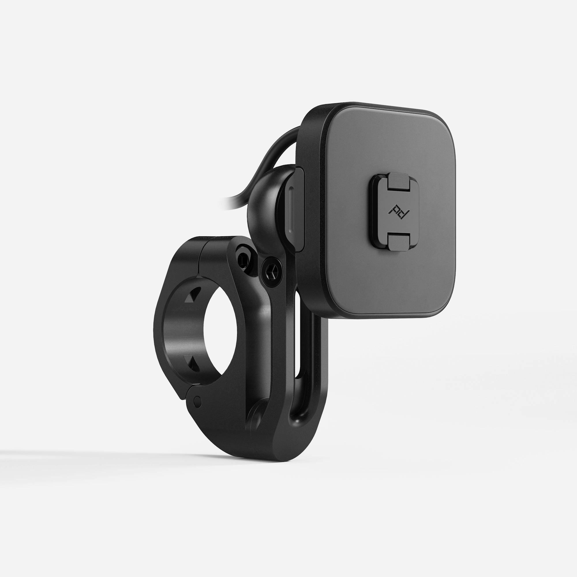 Peak Design Motorcycle Mount Bar Mount v2: Charging Black
