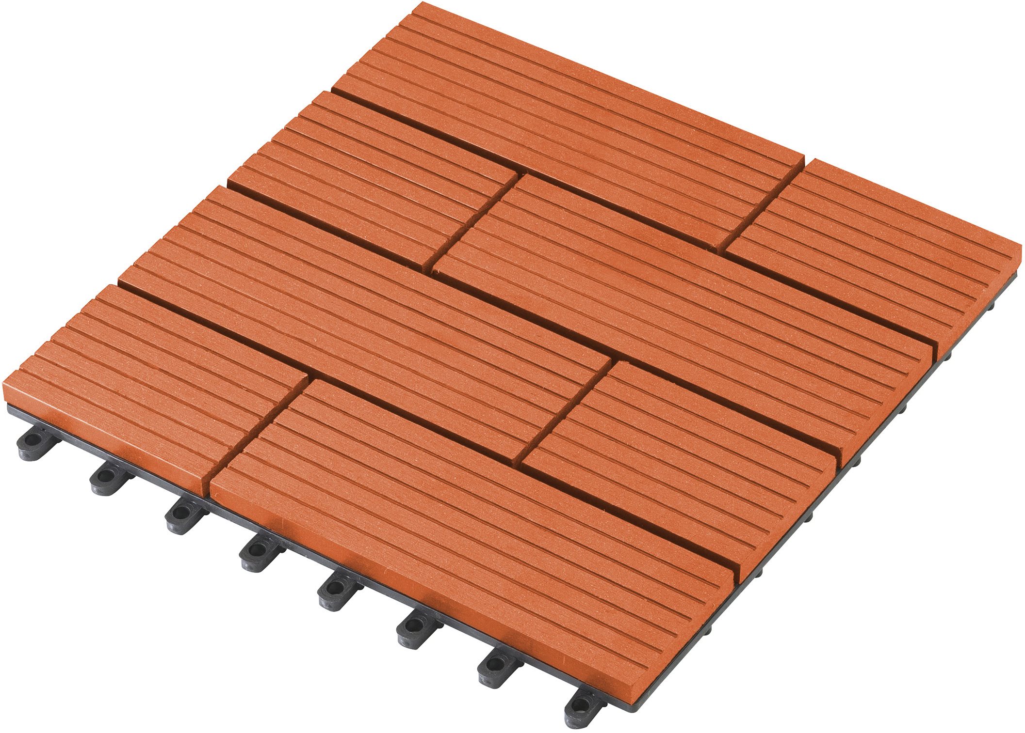 G21 WPC dlaždice SAMOA, třešeň 2,3 x 30 x 30 cm