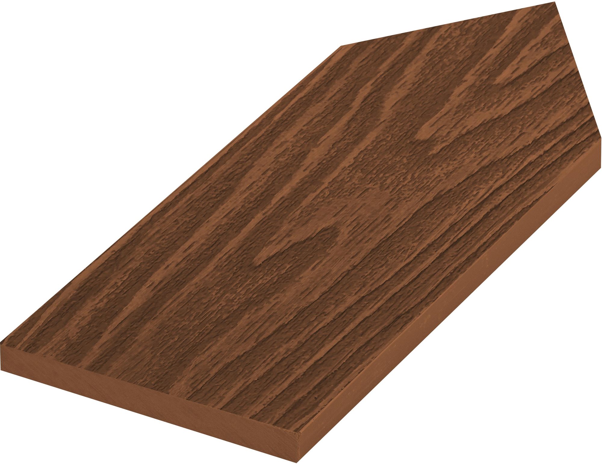 G21 Plotová plaňka Red Wood 150 cm, WPC