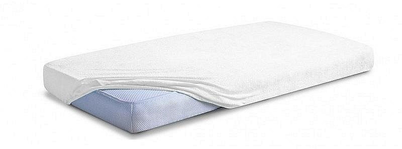 Maceshka Prostěradlo froté 140x70cm bílá