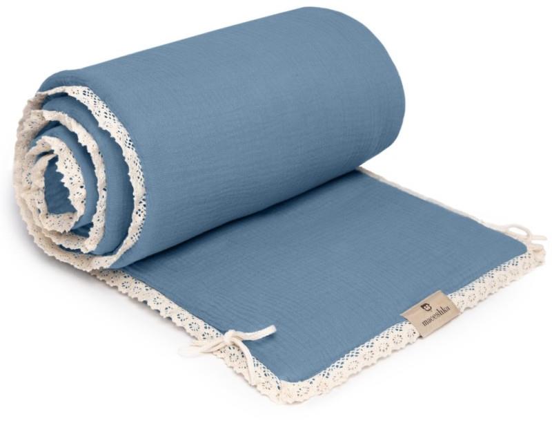 Maceshka mušelín Blue Jean, krajka