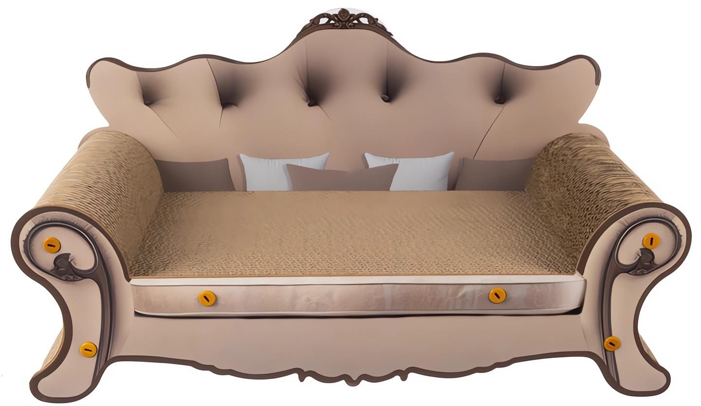 Purlov 24285 Škrabadlo pro kočky pohovka 60 cm