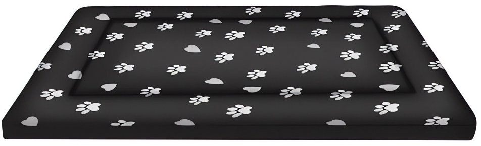 Purlov 24862 Pelíšek pro psa 100 × 70 cm, černý