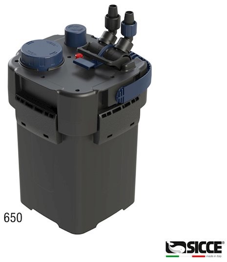 SICCE Mega Filtra 650 – vnější akvarijní filtr pro akvária do 650 l
