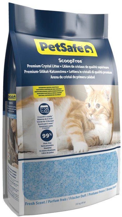 PetSafe® ScoopFree™ Crystal Stelivo pro kočky 3,6 kg