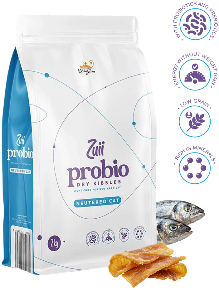 KittyCare Probio granule Zuii Neutered 2 kg