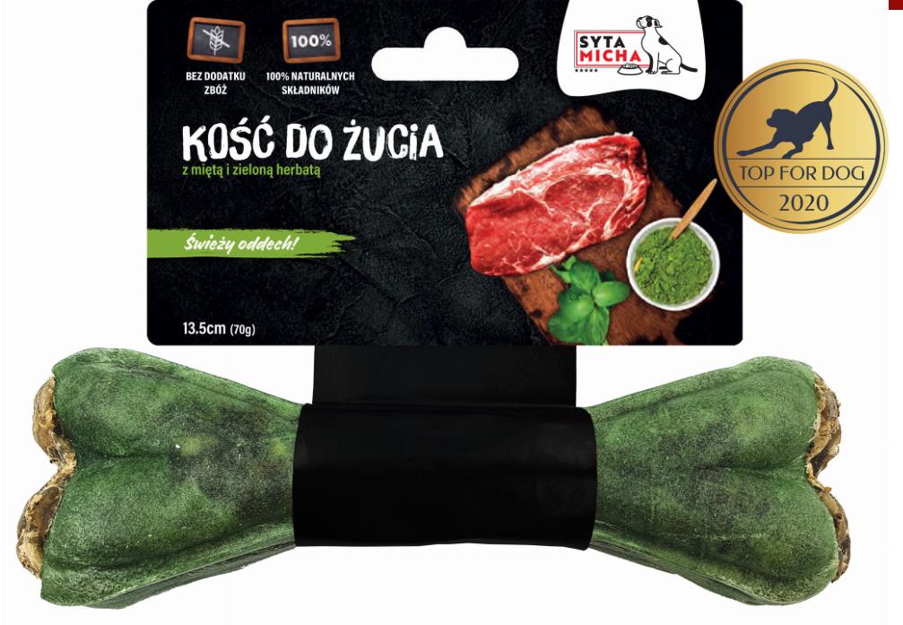 Syta micha Kost pro svěží dech s mátou a zeleným čajem 13,5 cm