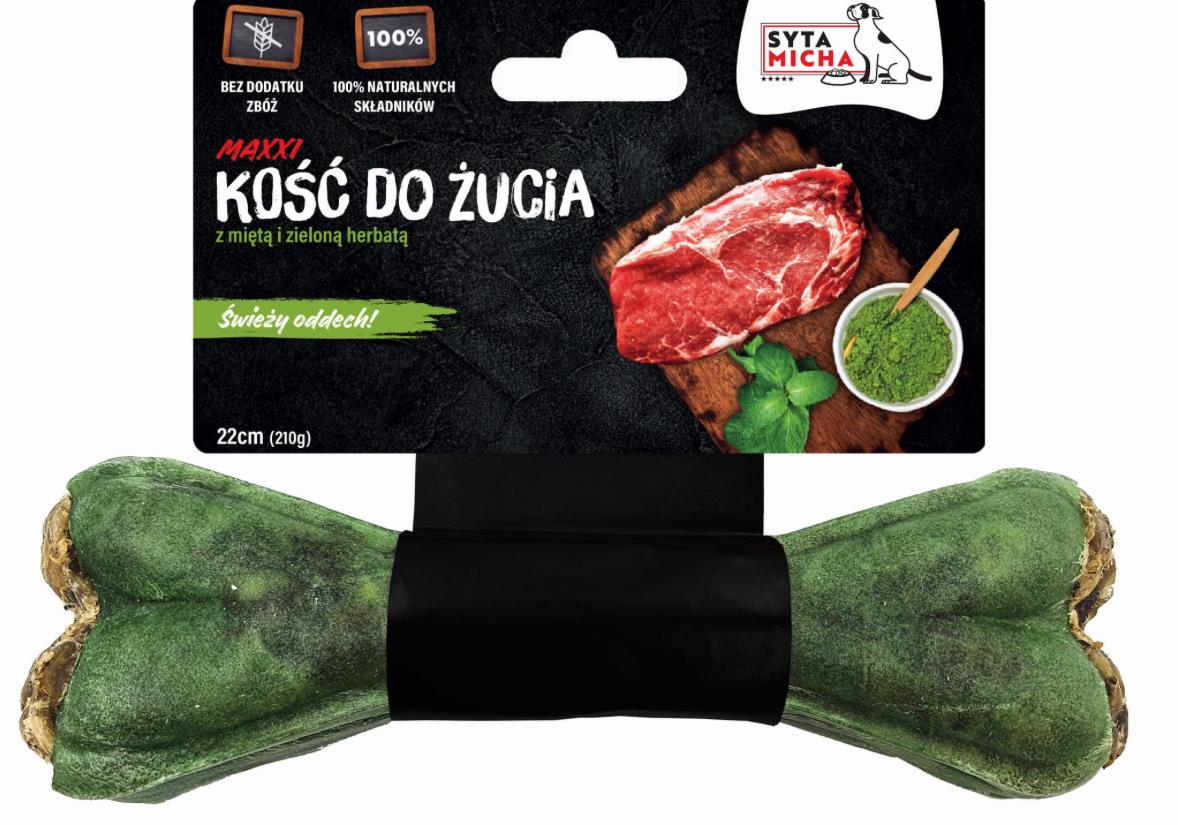Syta micha Kost pro svěží dech s mátou a zeleným čajem Maxi 22 cm