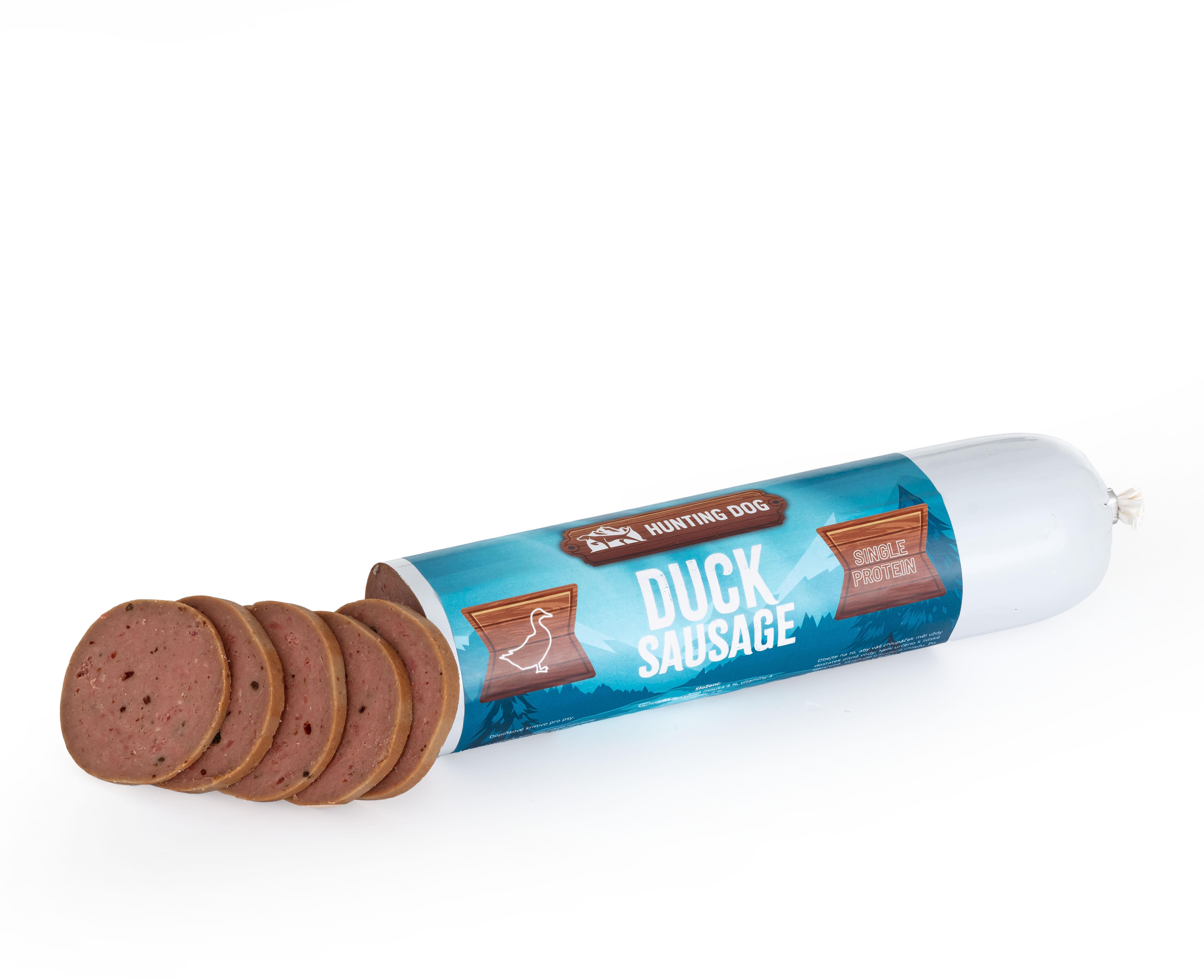 Hunting Dog monoproteinový salámek kachní, 400 g