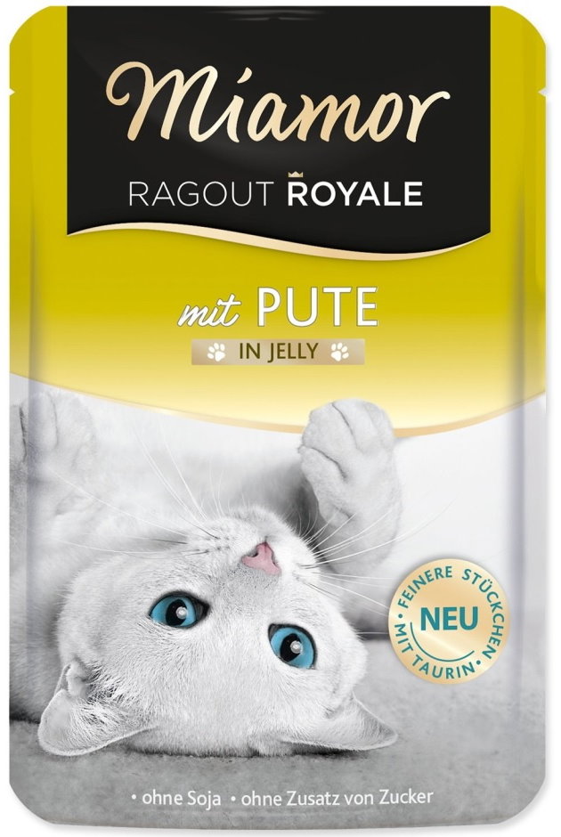Finnern Miamor Ragout Royale Krůta v želé, kapsička 10 × 100 g
